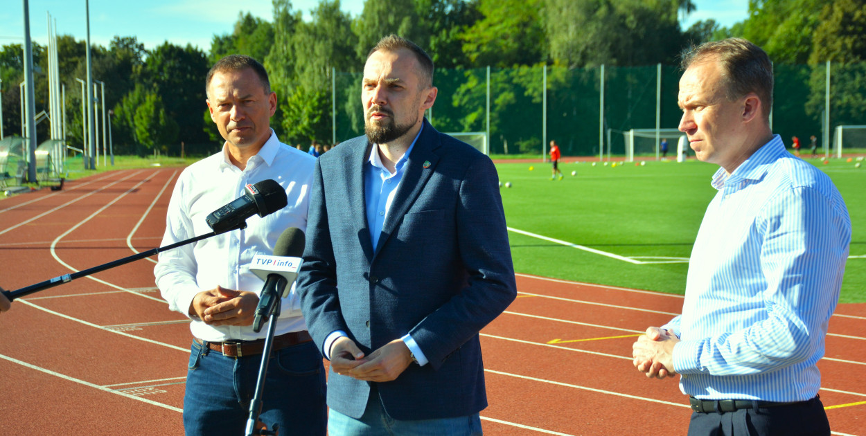 Konferencja prasowa (Paweł Sasiela)