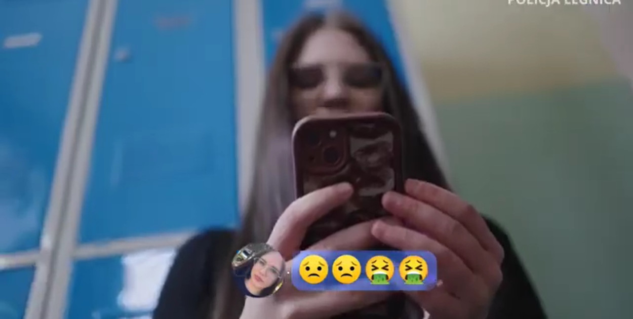 Przypominamy film o hejcie (źródło: YouTube KMP Legnica)