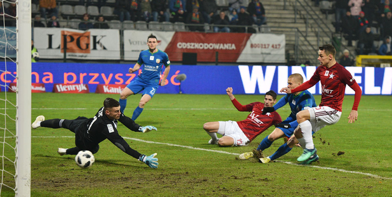 Miedź Legnica - Wisła Kraków (PF)