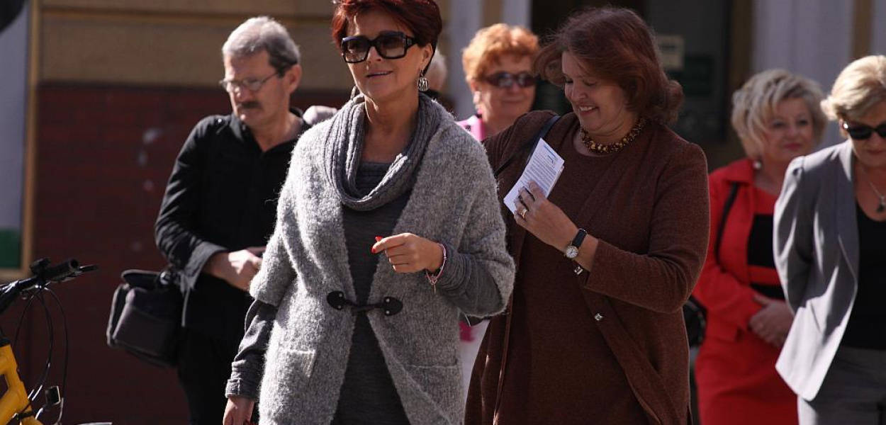 Jolanta Kwaśniewska w Legnicy