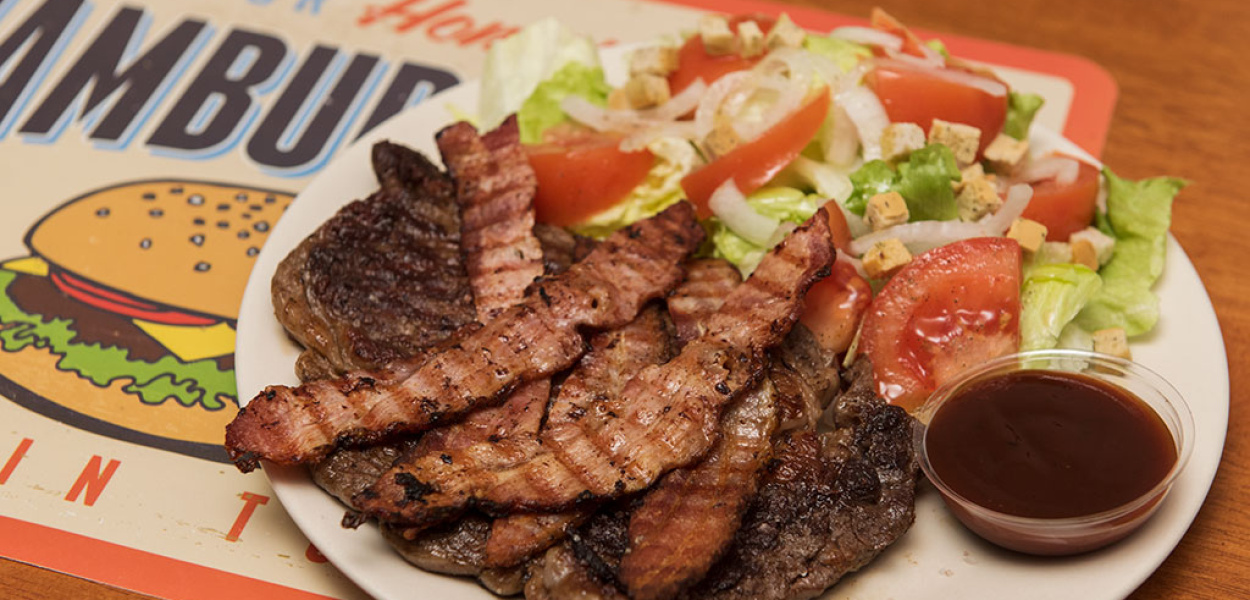 Prawdziwy amerykański burger na początek