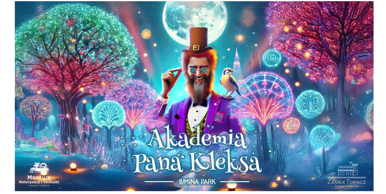 „Akademia Pana Kleksa” rozświetli Lumina Park  (mat. prasowe)