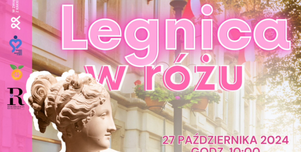 Legnica zaprasza na wydarzenie „Legnica w różu”