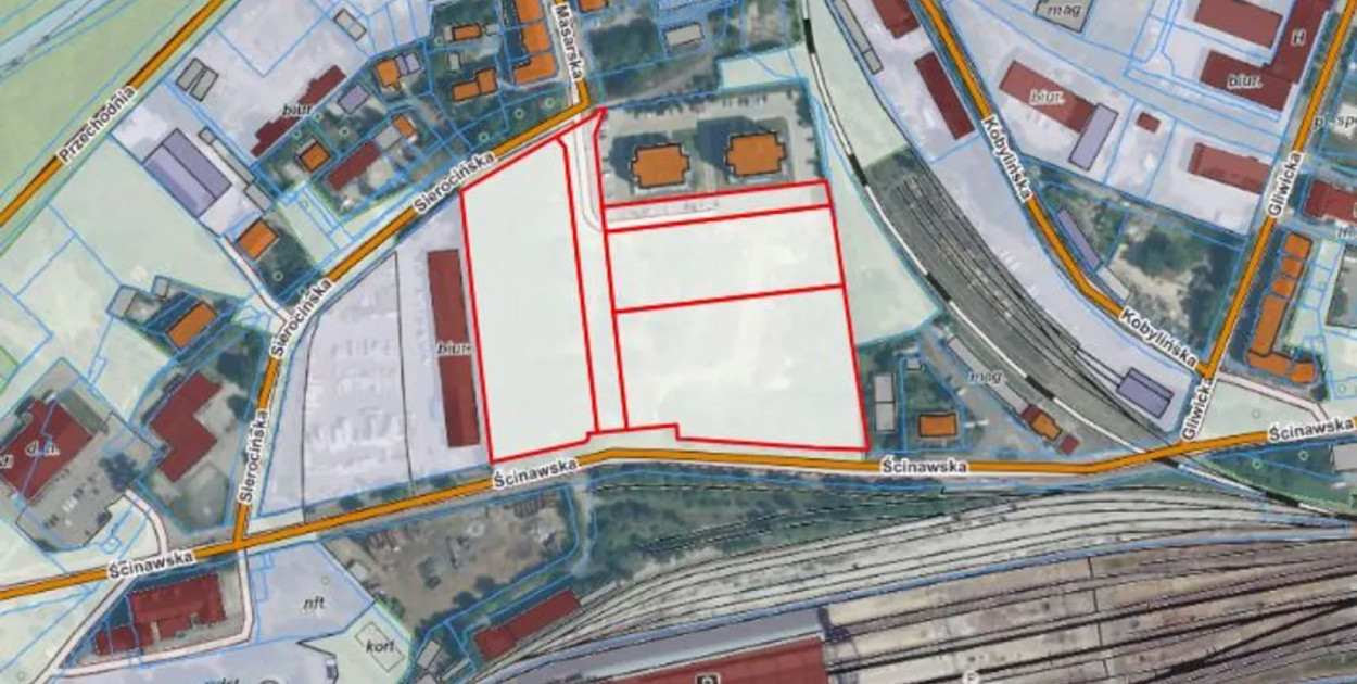 Na tyłach dworca kolejowego powstanie Osiedle Sierocińska (źródło: investmap.pl)