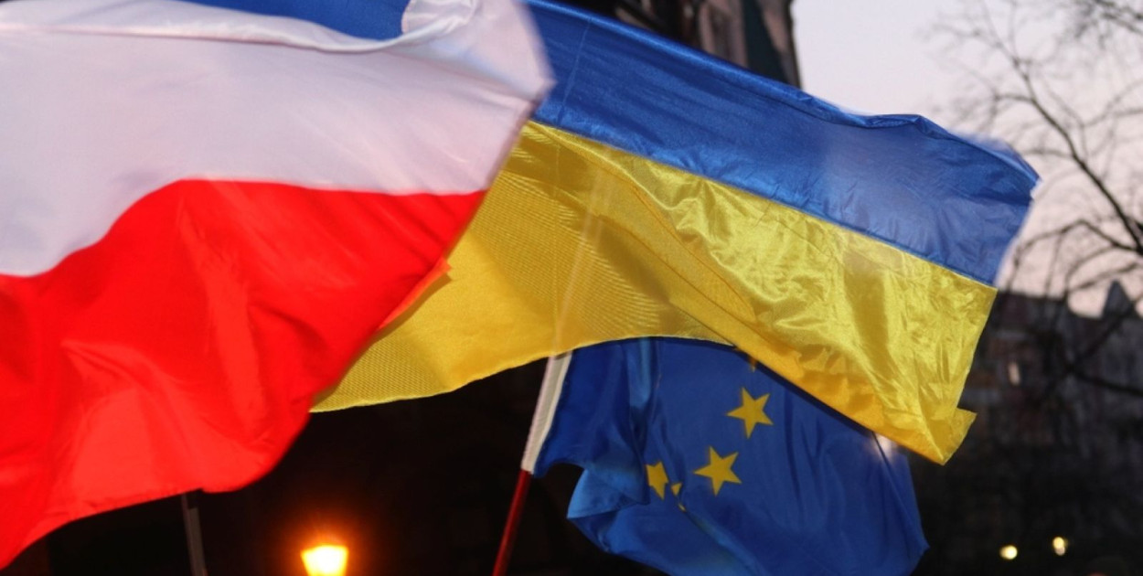Solidarni z Ukrainą (Wojciech Obremski lca.pl)
