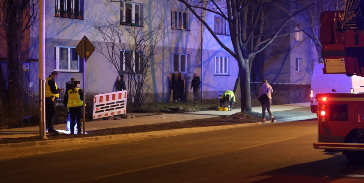 Nożownik z Rzeczypospolitej w rękach policji (Wojciech Obremski lca.pl)