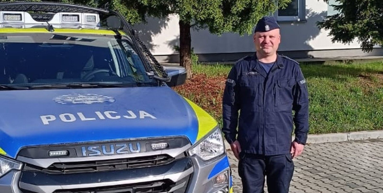  Zatrzymał pijaną kierującą (źródło: Policja Dolnośląska)