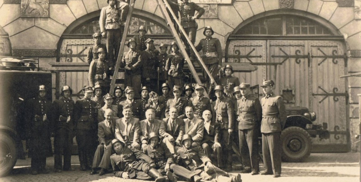 80 lat temu zaczęąła się historia legnickiej straży pożarnej (źródło: UM Legnica)