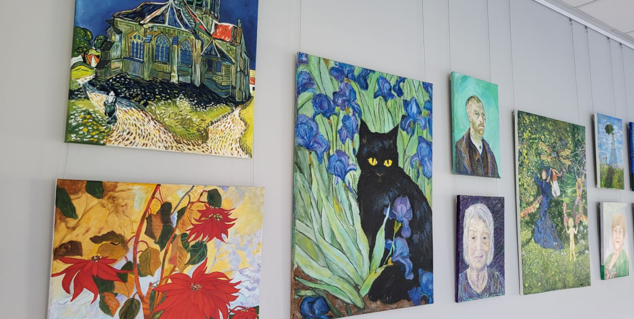 Artystki z „Ale Plamy!” interpretują van Gogha, Dalego i Warhola (mat. prasowe)