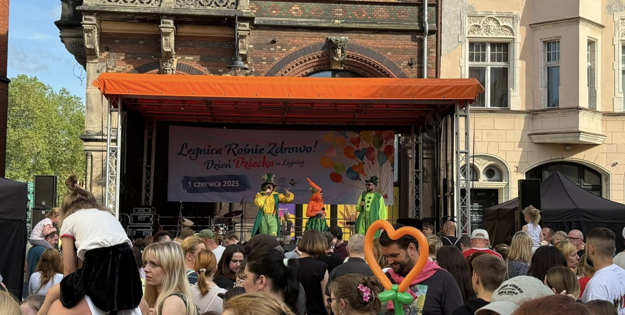Dzień Dziecka na legnickim Rynku 