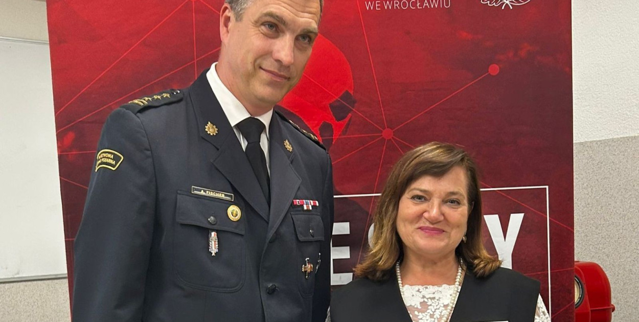 Alicja Sielicka szkoliła się z zarządzania kryzysowego i ochrony ludności (mat. prasowe)
