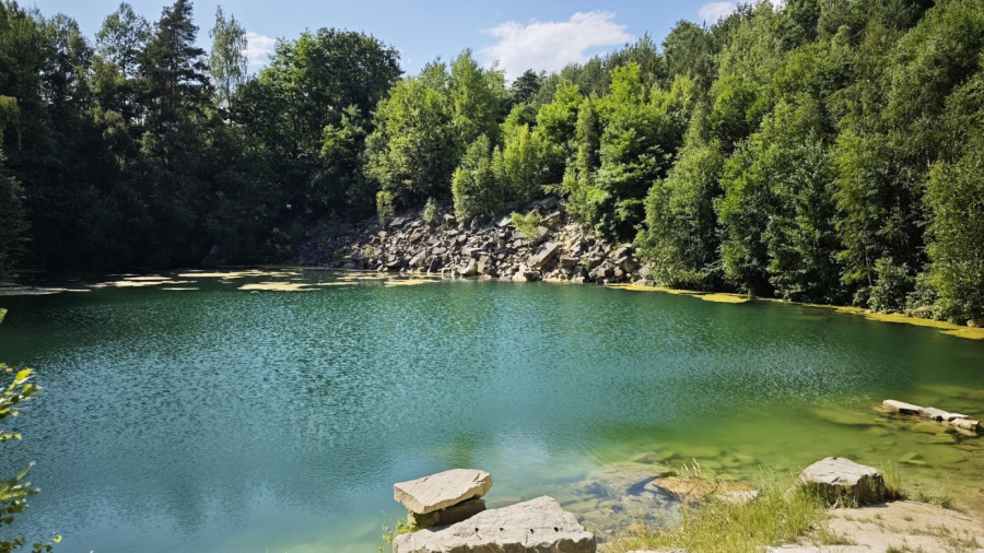 Szmaragdowe oczko w Czaplach