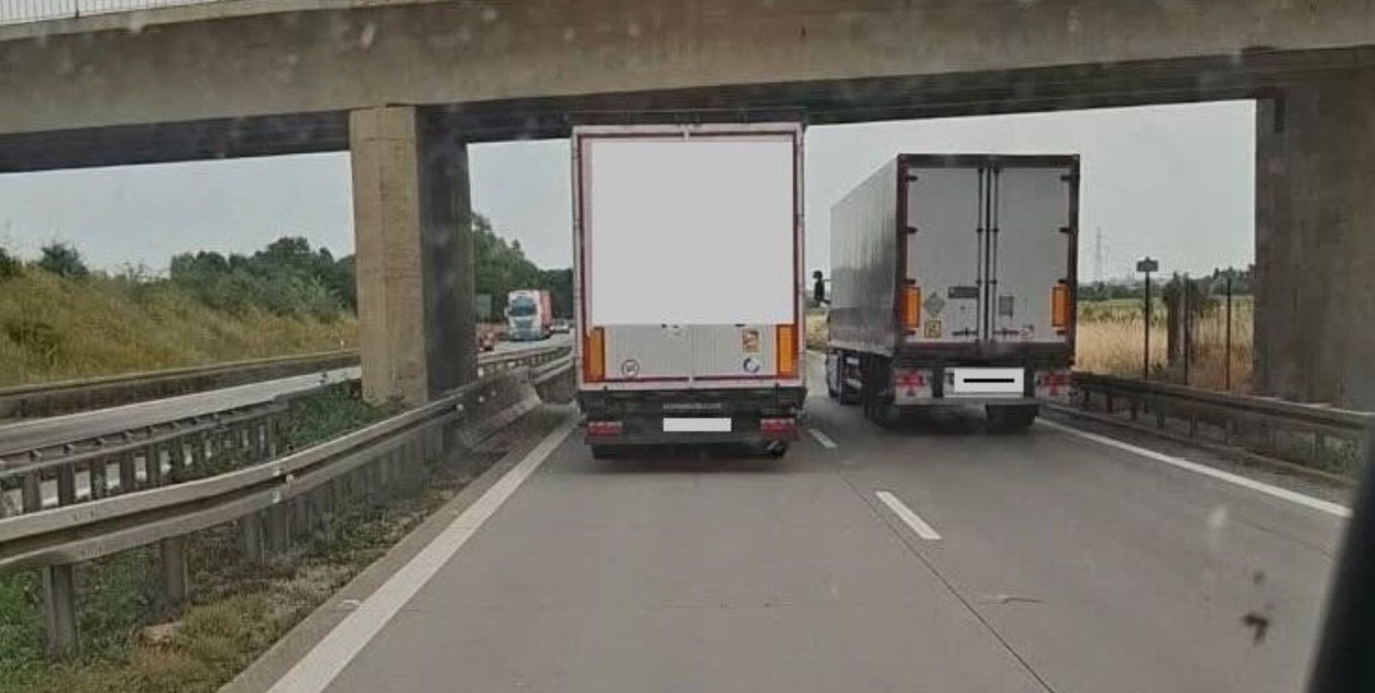 Na legnickim odcinku A4 posypały się mandaty (mat. prasowe)