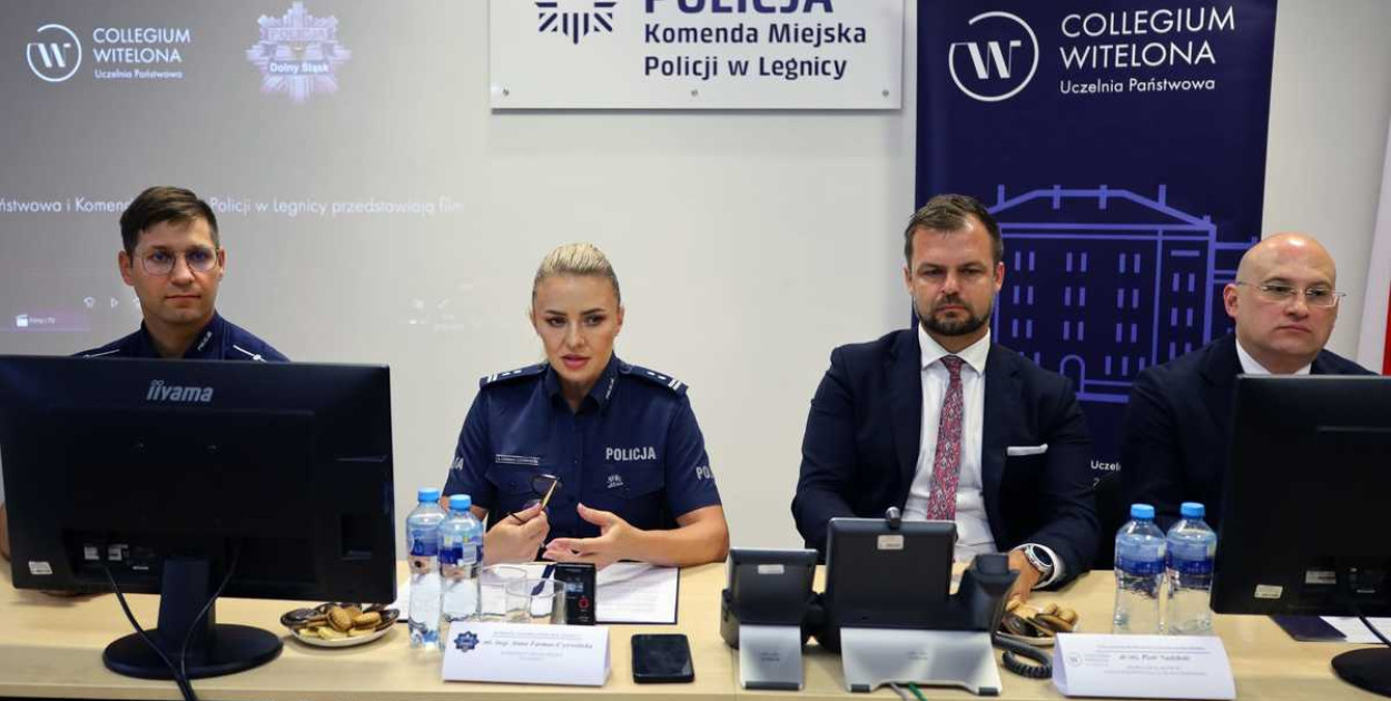 Wspólny projekt policji i Collegium Witelona Uczelni Państwowej