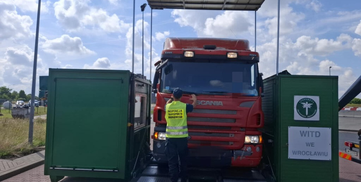 ITD kontrolowała ciężarówki na A4 (ITD)