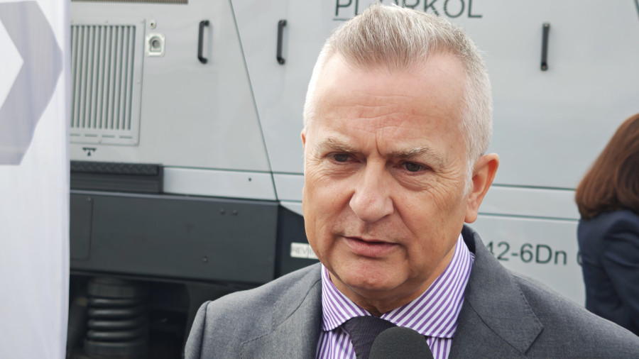 Adam Najda, p.o. prezesa zarządu POL-MIEDŹ TRANS Adam Najda, p.o. prezesa zarządu POL-MIEDŹ TRANS