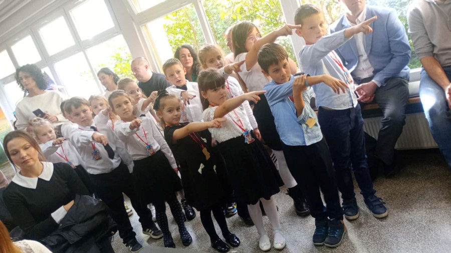 Pasowanie na Ucznia w SP nr 2 w Prochowicach (mat. prasowe)