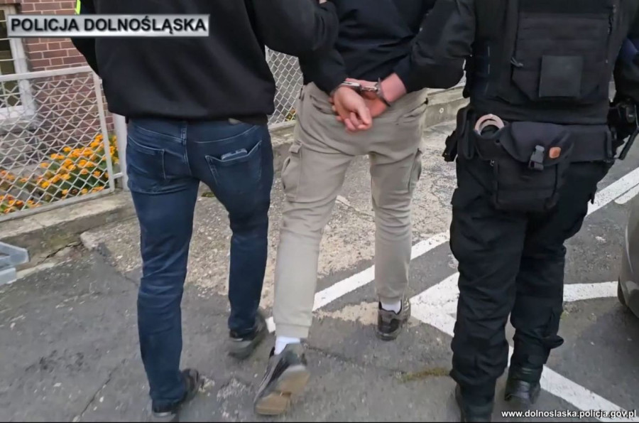 11 osób zatrzymanych. W tle narkotyki, broń i nielegalny hazard (źródło: Policja Dolnośląska)
