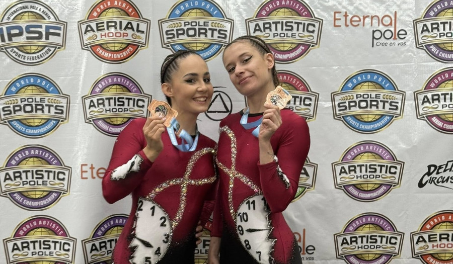 Jagoda Lasota i Dominika Dudek (Mat. prasowy)