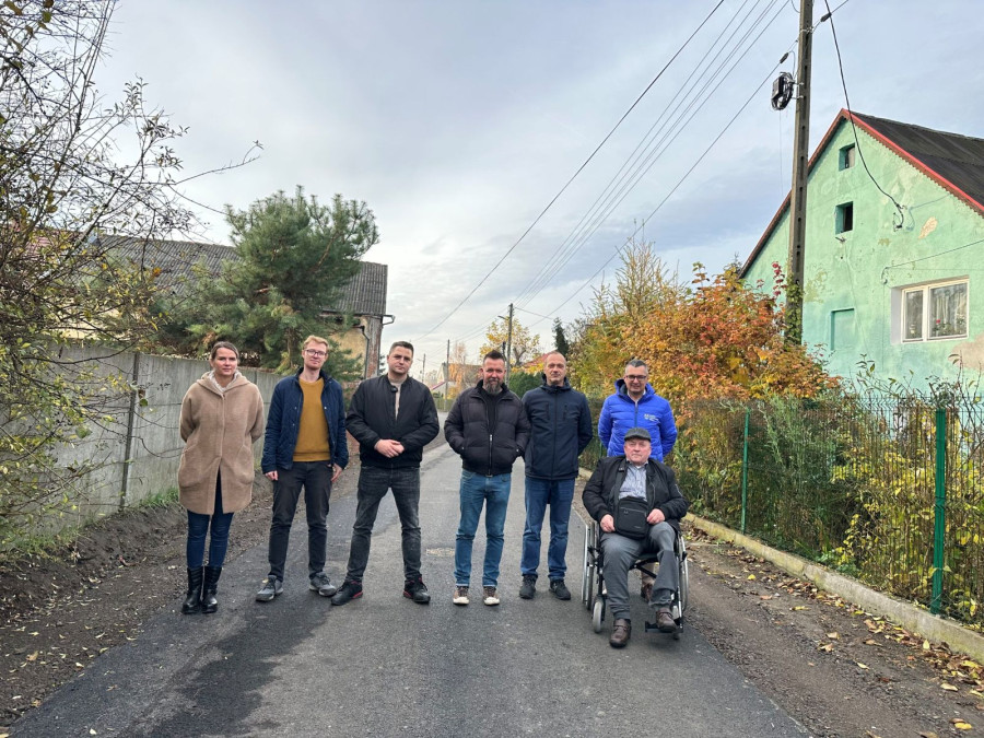 Mieszkańcy Nowej Wsi Legnickiej doczekali się remontu drogi (mat. prasowe)