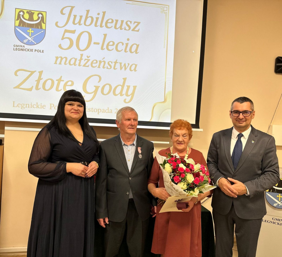 Uroczystość Złotych Godów w Legnickim Polu (mat. prasowe)