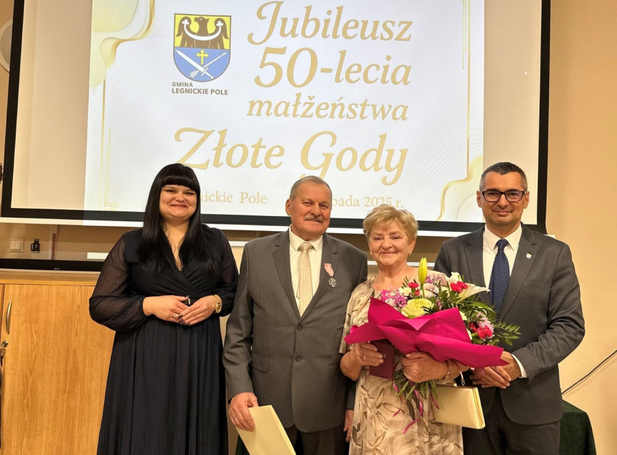 Uroczystość Złotych Godów w Legnickim Polu (mat. prasowe)