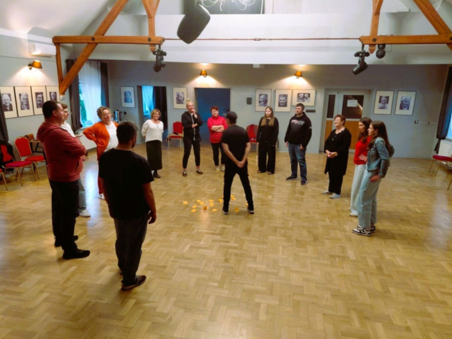 Zajęcia teatralne w Siedliskach (mat. prasowe)