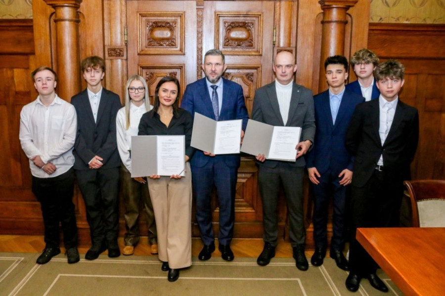 Pierwsza w Legnicy klasa pod patronatem LPWiK (źródło: UM Legnica)