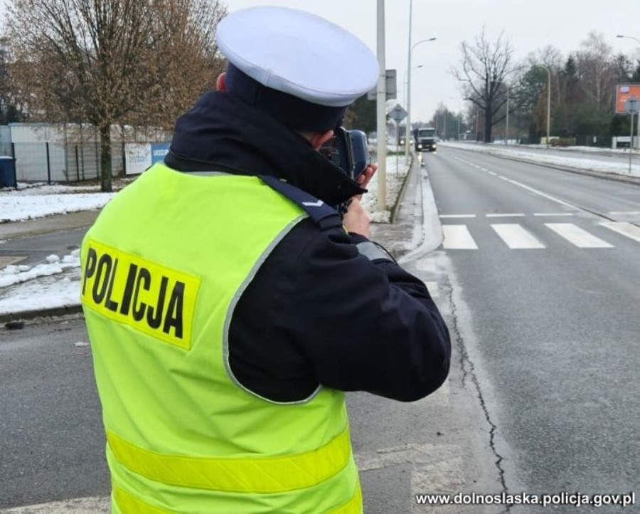 Porażające statystyki akcji „Prędkość” (źródło: Policja Dolnośląska)