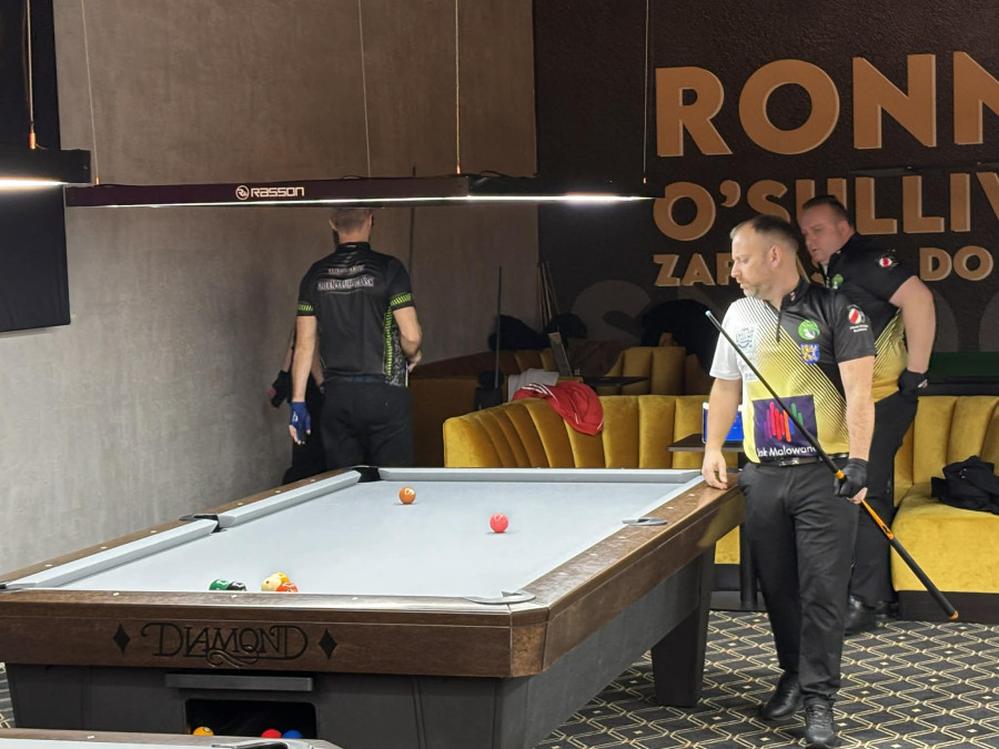 Walka najlepszych w barażach II Ligi Bilardowej (MK)