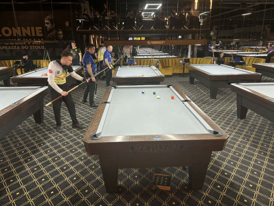 Walka najlepszych w barażach II Ligi Bilardowej (MK)