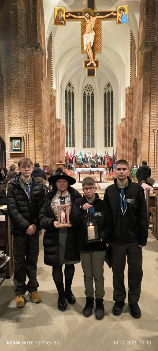 Betlejemskie Światło Pokoju już na ziemi legnickiej (mat. prasowe)