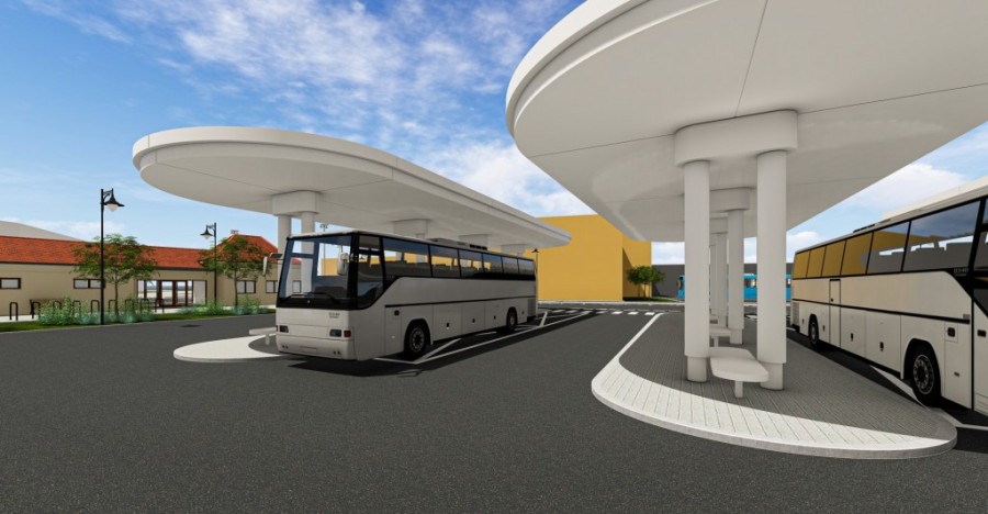 Centrum przesiadkowe - wizualizacja (źródło: UM Legnica)