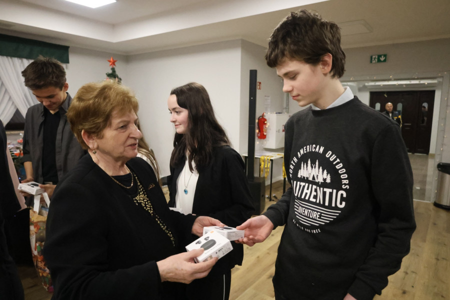 Wigilia integracyjna TPD (Wojciech Obremski lca.pl)