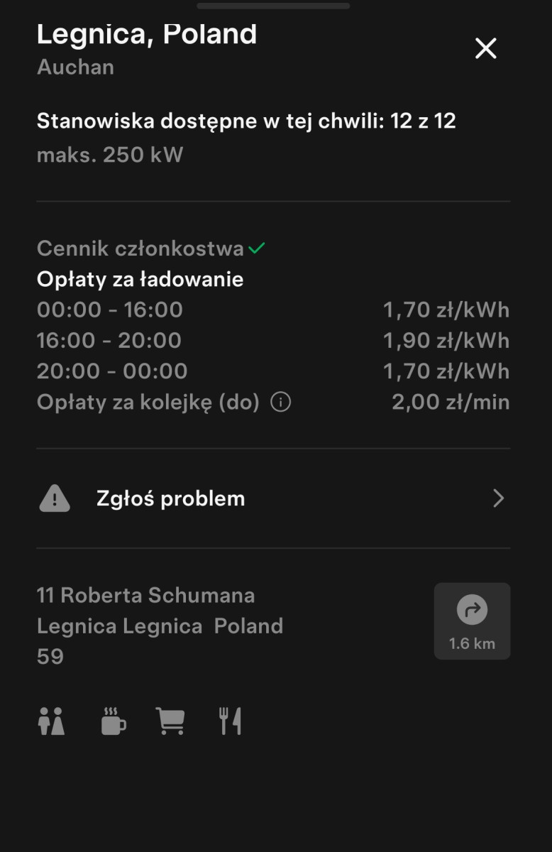 cennik z abonamentem Tesli