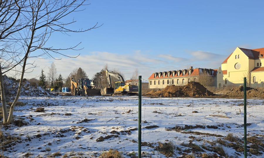 Ruszyła budowa nowego żłobka na Piekarach D (Piotr Florek lca.pl)