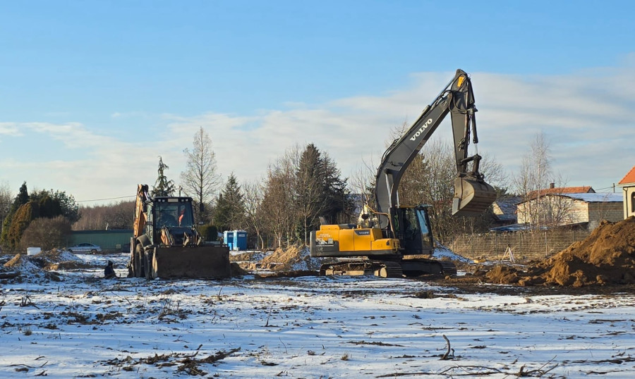 Ruszyła budowa nowego żłobka na Piekarach D (Piotr Florek lca.pl)