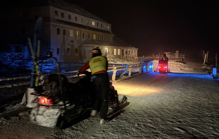 Długi weekend pod znakiem interwencji GOPR (źródło: Fb. GOPR Karkonosze)