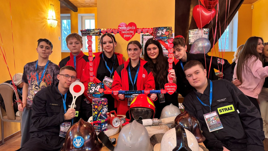 Gorący finał WOŚP w Legnickim Polu (UG Legnickie Pole)