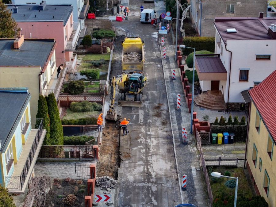 Słoneczna po pierwszym etapie remontu (mat. prasowe)