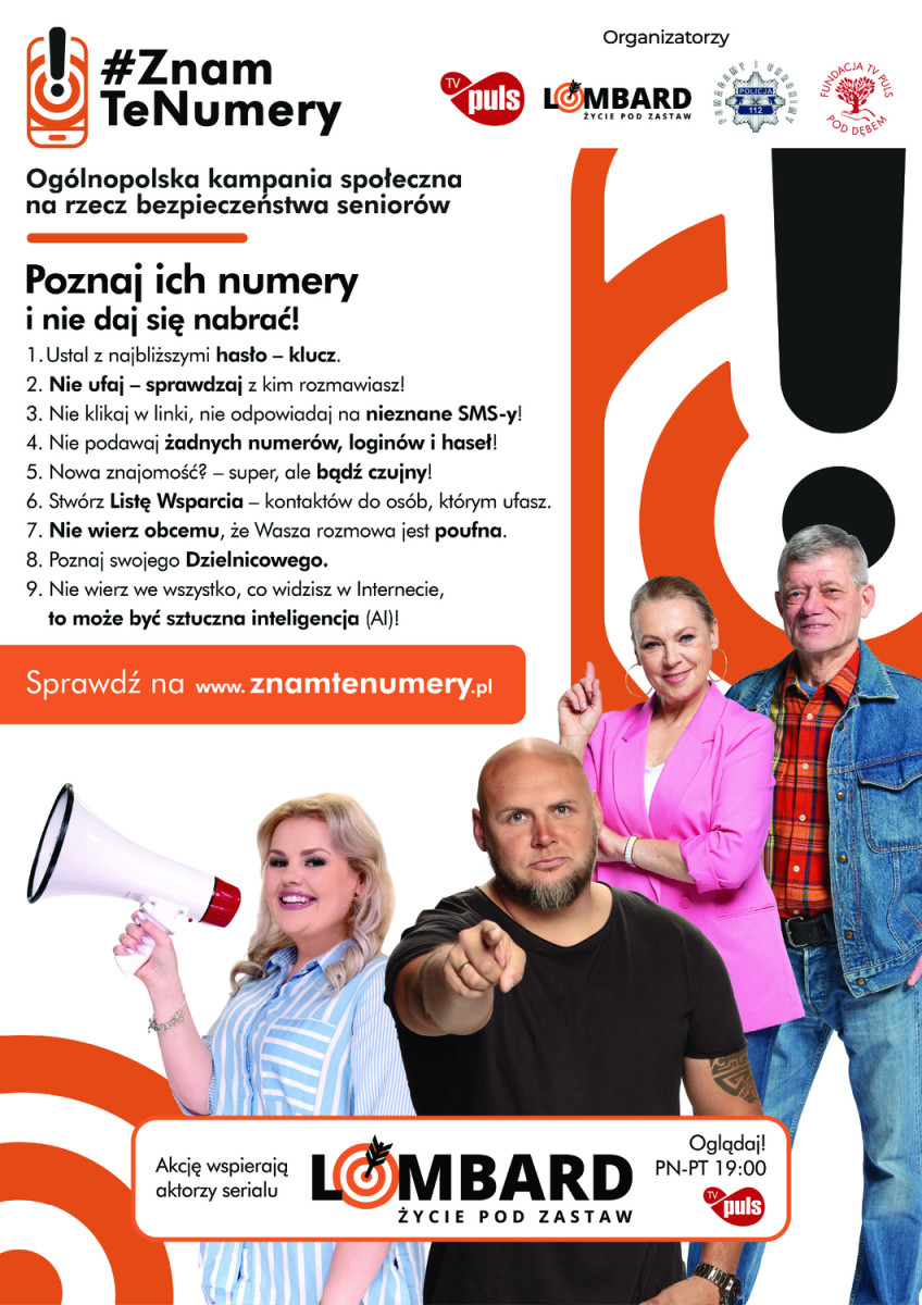 „#ZnamTeNumery”. Rusza konkursdla szkół (mat. prasowe)