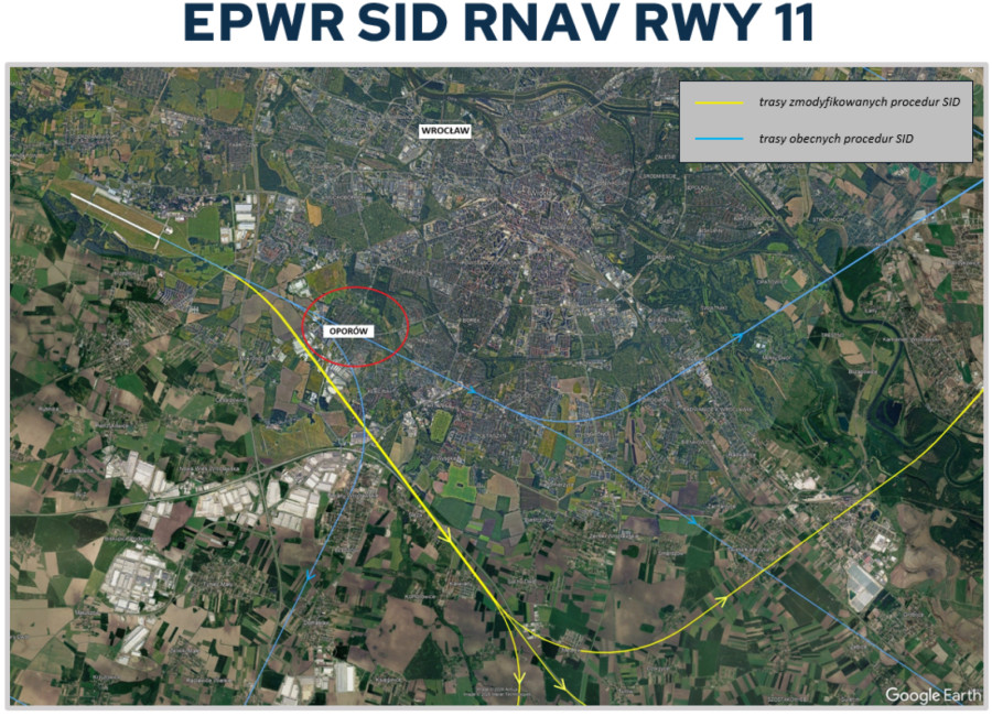 Wrocław zmienia ścieżki startów samolotów (mat. prasowe)