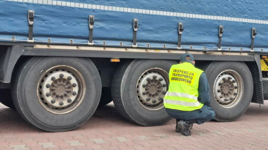Groźna usterka w ciężarówce z Ukrainy. Transport do Niemiec zatrzymany (mat. prasowe)