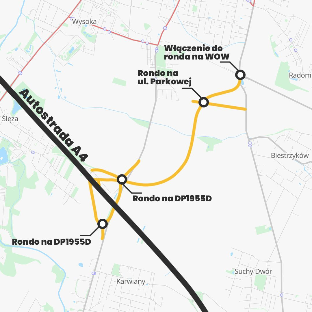 Powstanie nowy zjazd z A4 pod Wrocławiem (mat. prasowe)