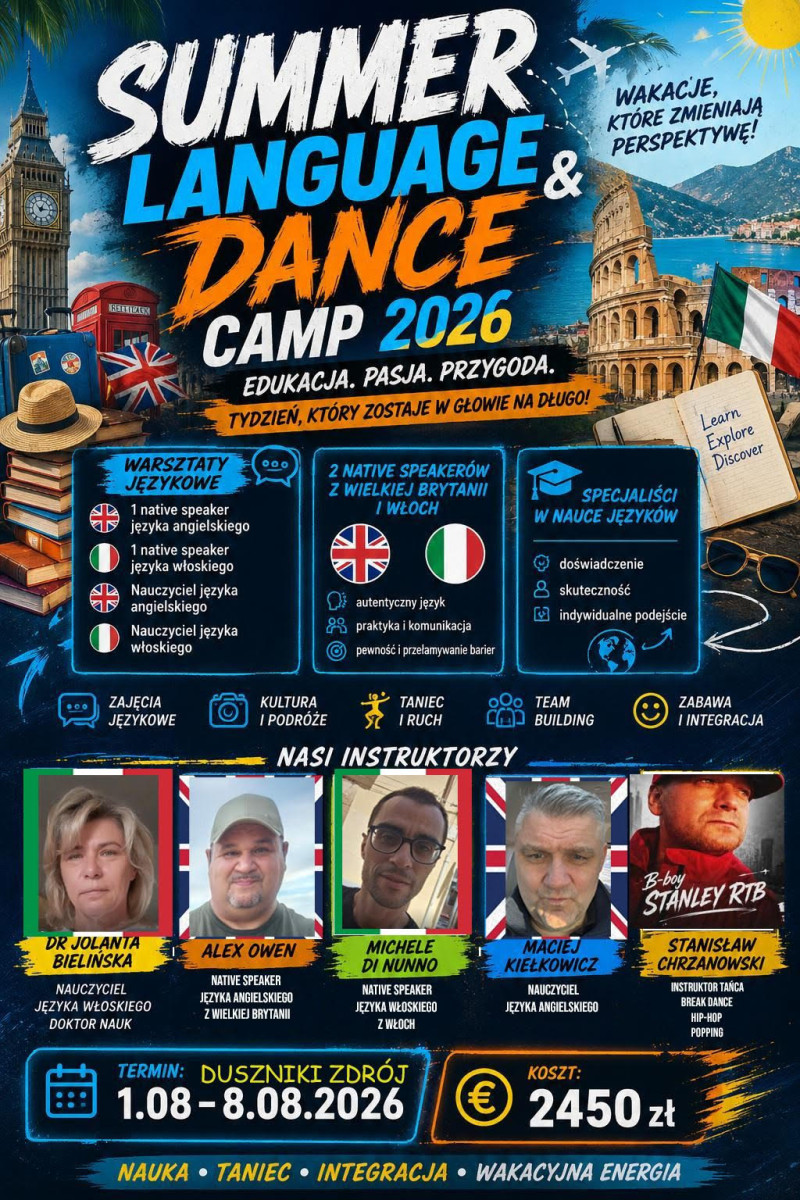SUMMER LANGUAGE & DANCE CAMP 2026 SUMMER LANGUAGE & DANCE CAMP 2026