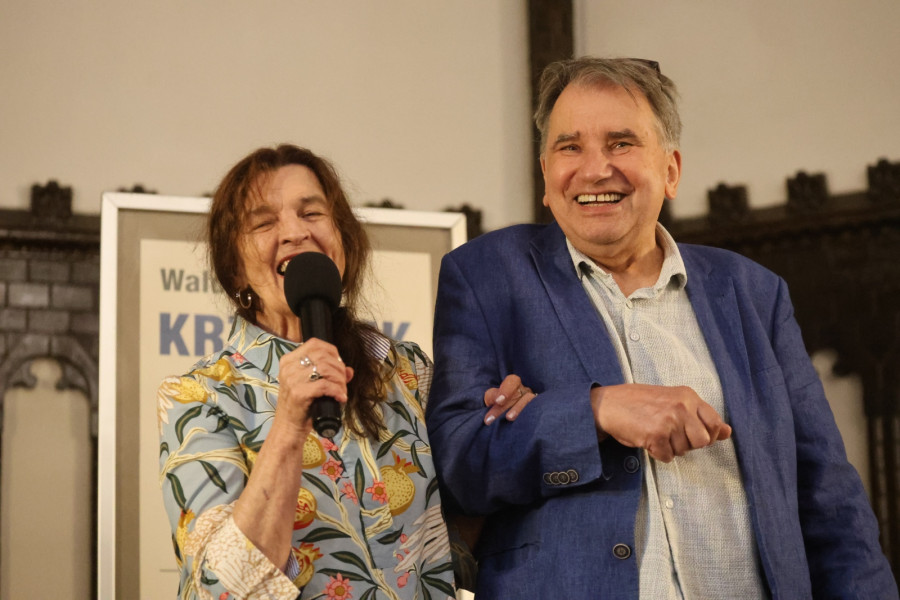 Waldemar Krzystek i Krystyna Zajko-Minkiewicz (Wojciech Obremski lca.pl)