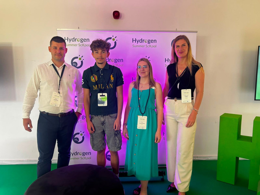 Patryk Niewiński z samochodówki bierze udział w Hydrogen Summer School (mat. prasowe)