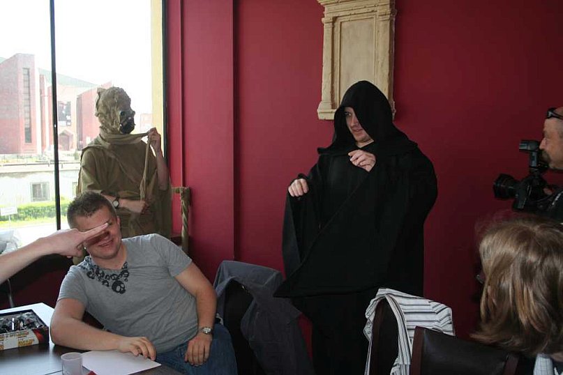 Imperator i Darth Vader w Legnicy