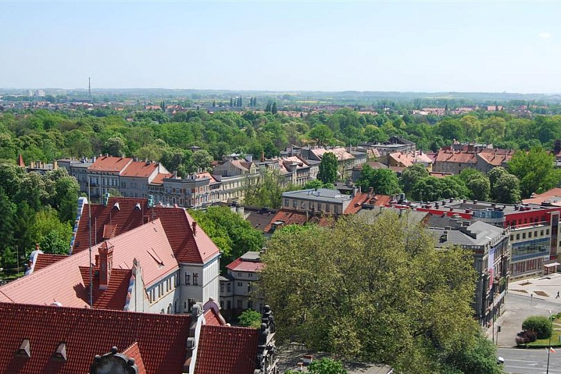 Legnica z wysokości
