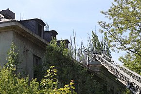 Kolejny pożar dawnego szpitala-22113